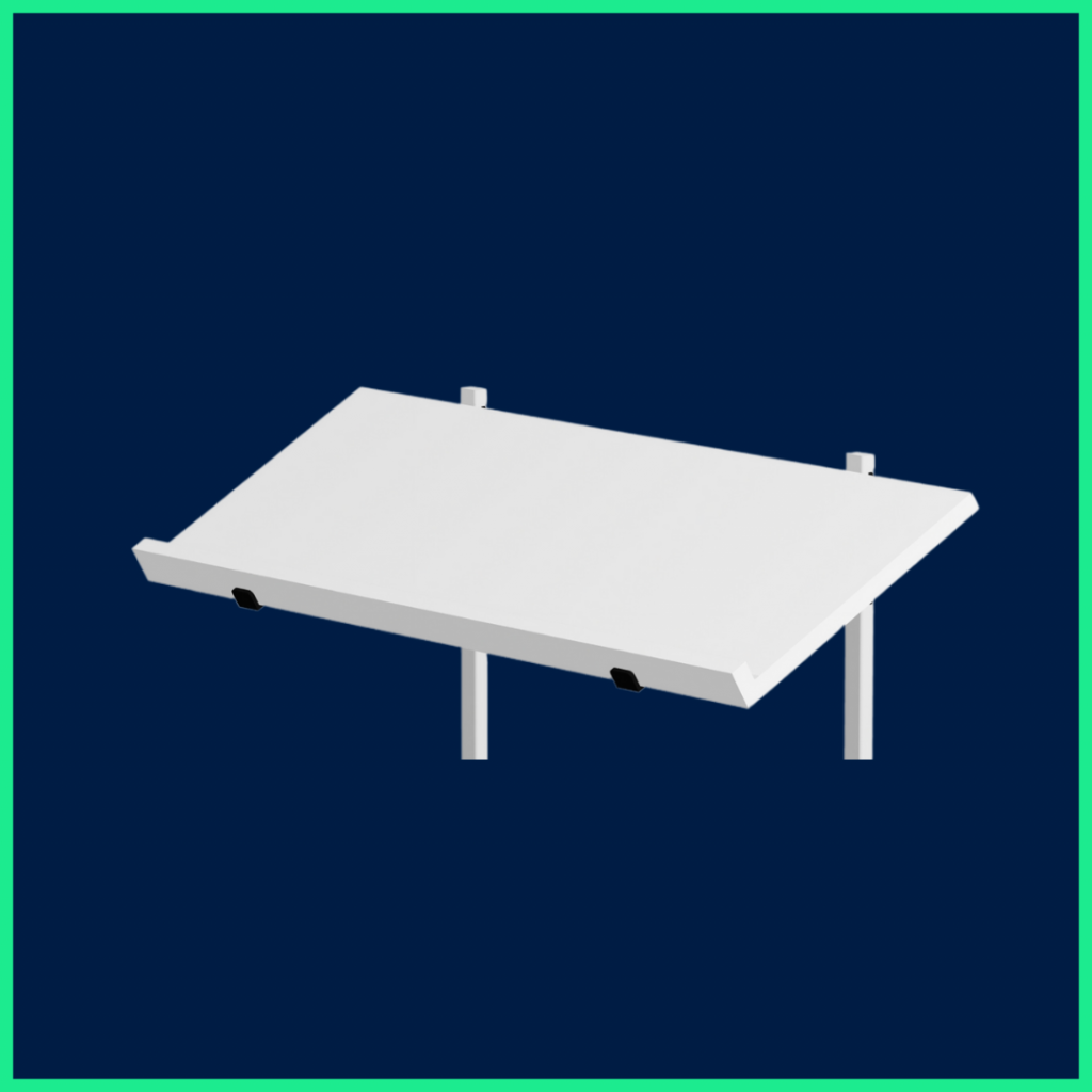 Single 1mtr Literature Shelving