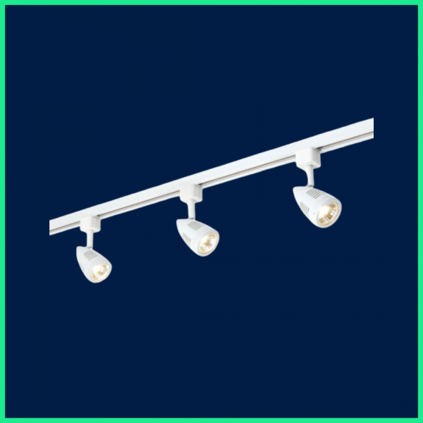 1mtr Light Track with 3 Spotlights