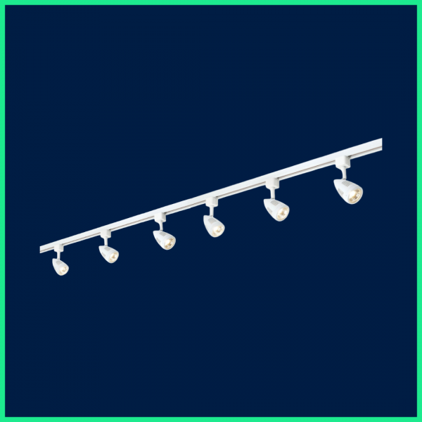 1mtr Light Track with 6 Spotlights