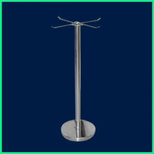 Floor standing carrier bag holder (A024-CHR)