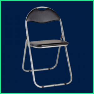 Basic Black Folding Chair (CH31-BLK)