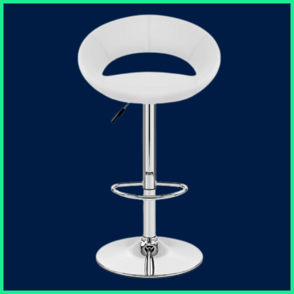 White Moon Stool (CH88S-WHI)