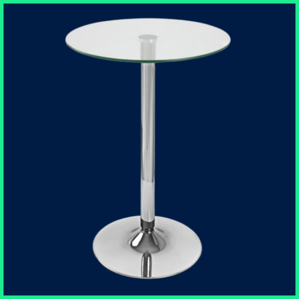 Glass Bar Table (TA08-GLA)